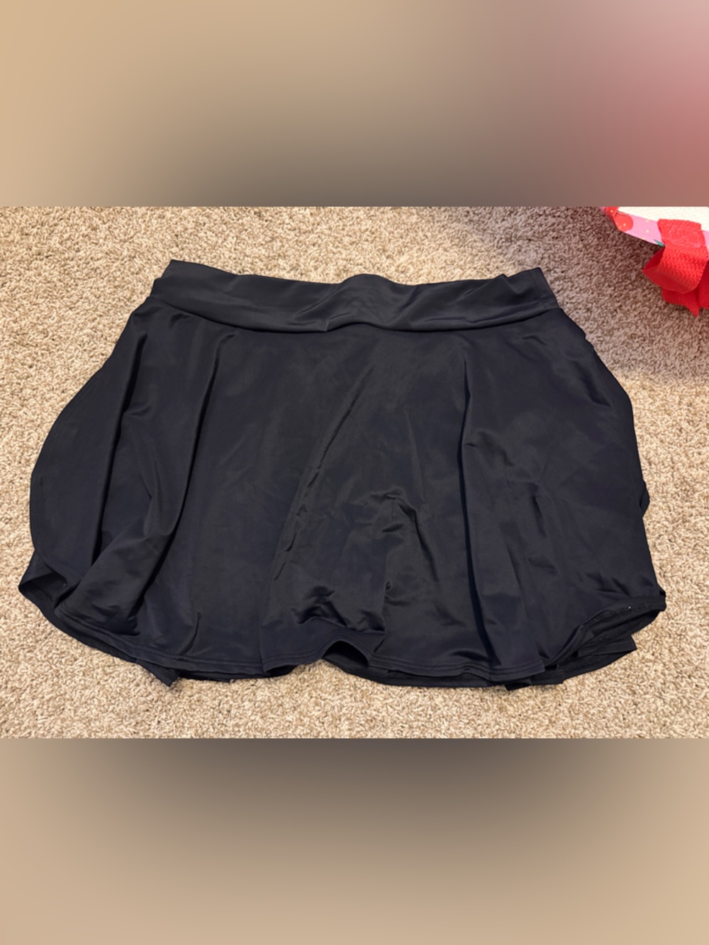 💔 Black Athletic Skort